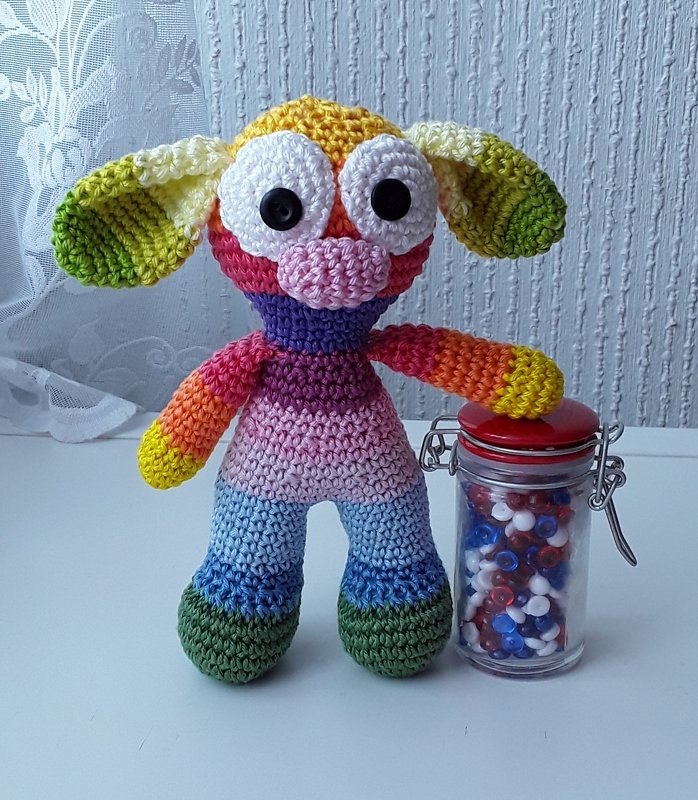 Häkelanleitung Farbeli