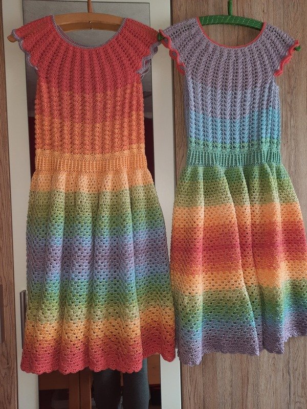 Raspberry-Cake-Top - alle Kindergrößen - Häkelanleitung für Anfänger