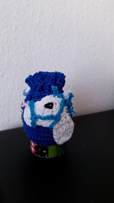 Schlüsselanhänger - Taschenbäumler - Pferdekopf Häkelanleitung