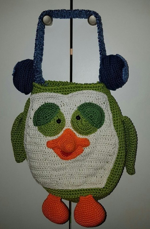 Funny children's bags "Happy Penguins", 2 variants