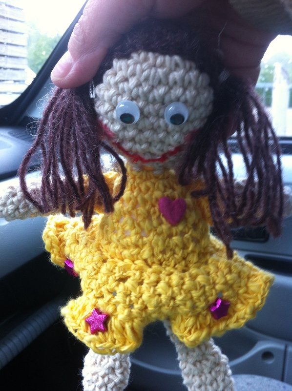 Schutzengelchen Mädls -- Häkelanleitung von Haekelkeks®