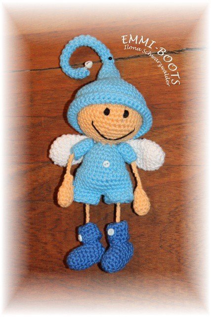 Schutzengelchen Mädls -- Häkelanleitung von Haekelkeks®