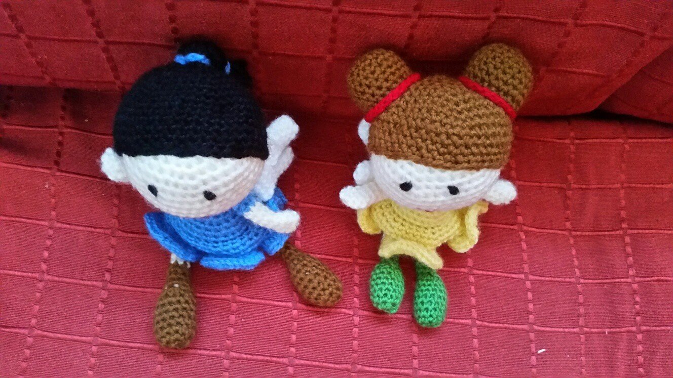 Schutzengelchen Mädls -- Häkelanleitung von Haekelkeks®