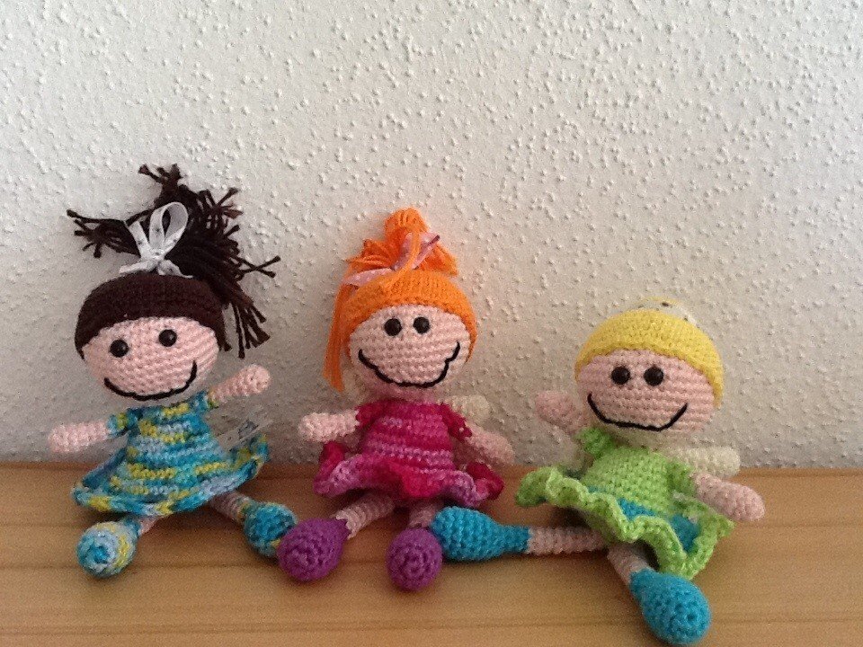 Schutzengelchen Mädls -- Häkelanleitung von Haekelkeks®