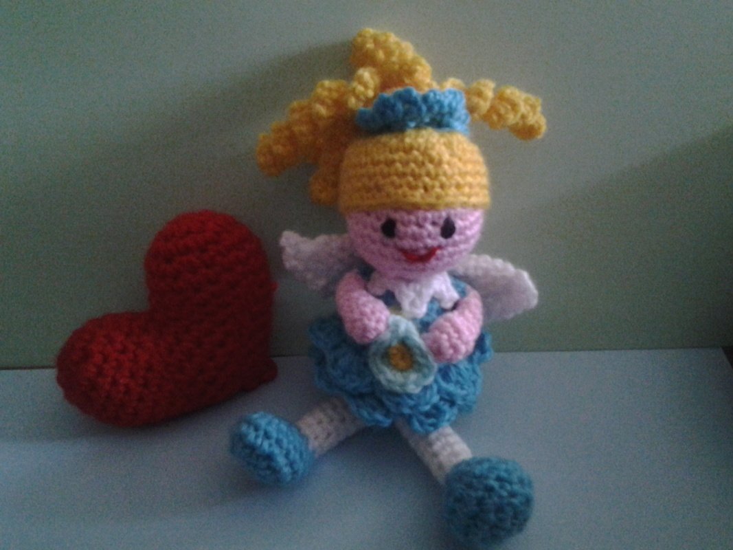 Schutzengelchen Mädls -- Häkelanleitung von Haekelkeks®