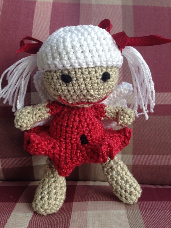 Schutzengelchen Mädls -- Häkelanleitung von Haekelkeks®