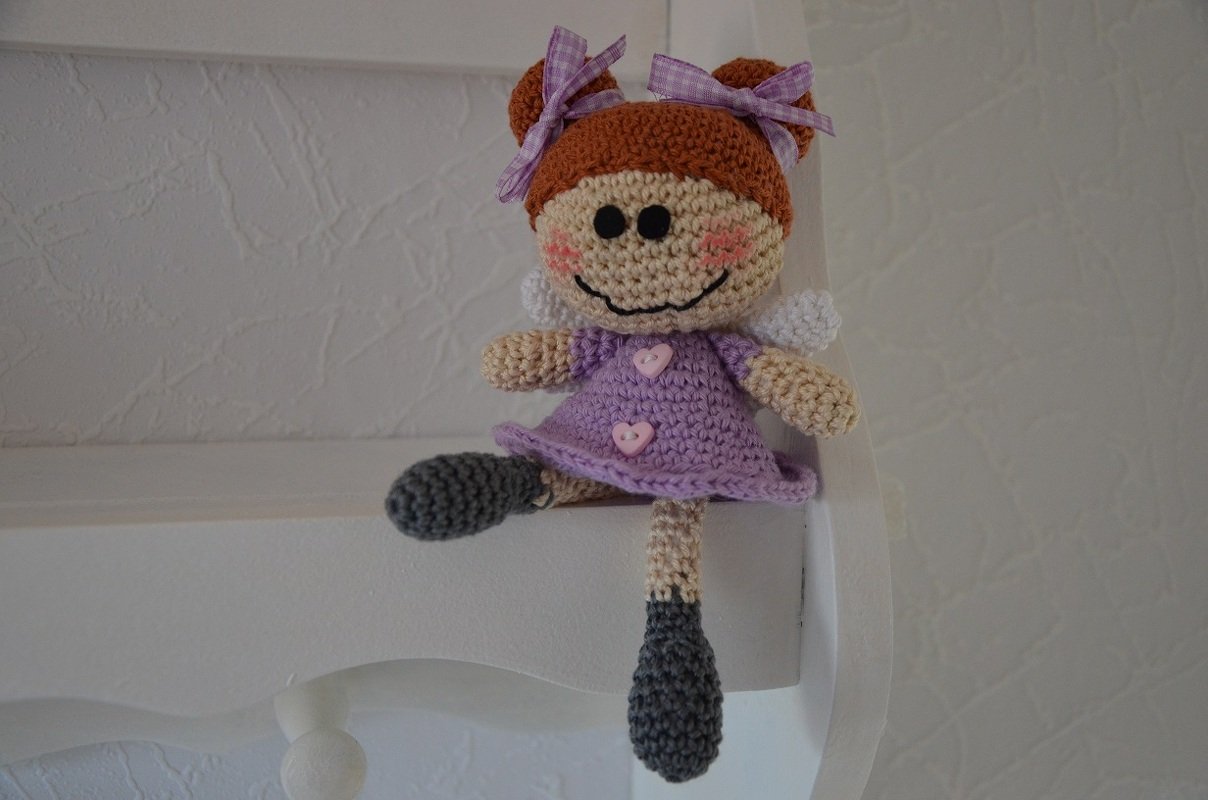 Schutzengelchen Mädls -- Häkelanleitung von Haekelkeks®