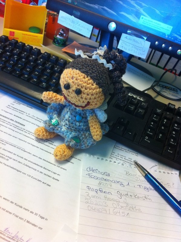 Schutzengelchen Mädls -- Häkelanleitung von Haekelkeks®