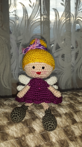 Ich liebe die Engel von Haekelkecks!  Ich habe schon drei Stück gemacht und komme super mit der Anleitung zurecht.
Danke!