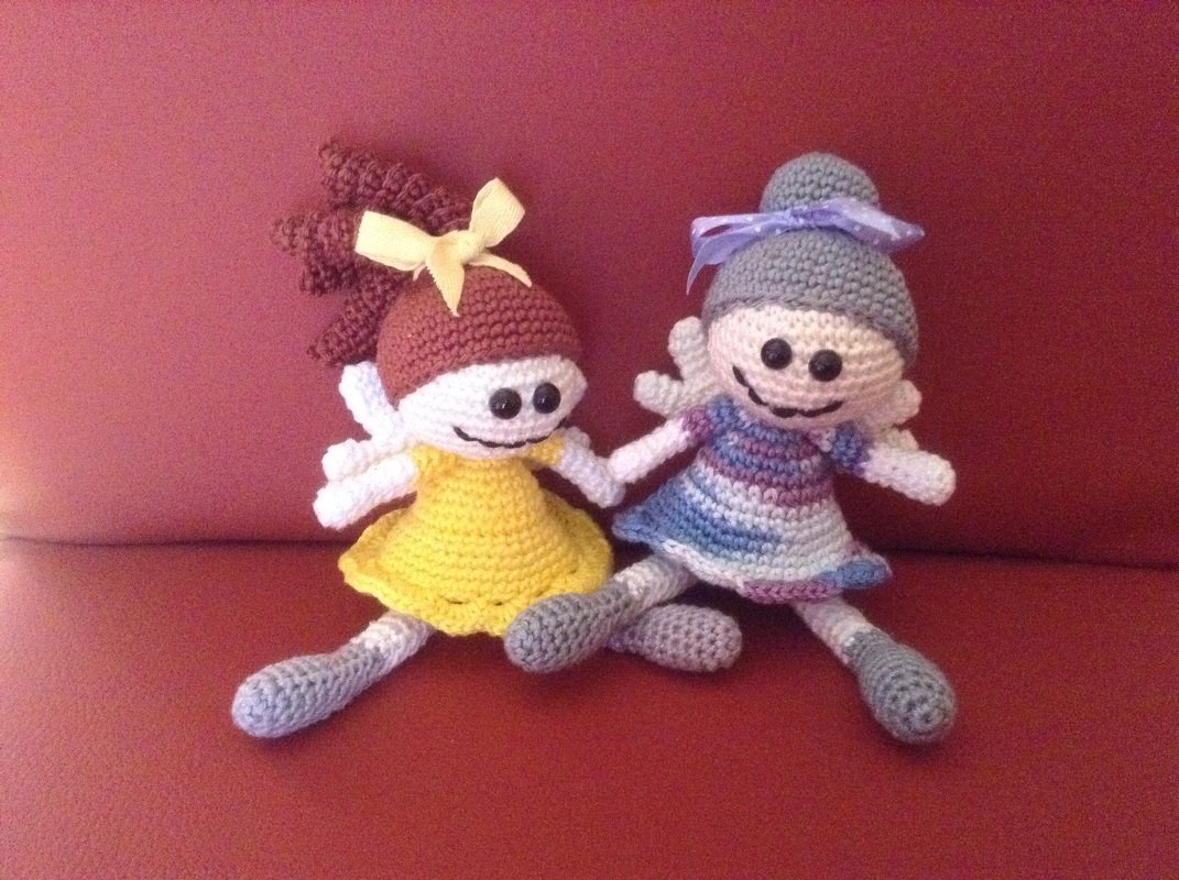 Schutzengelchen Mädls -- Häkelanleitung von Haekelkeks®