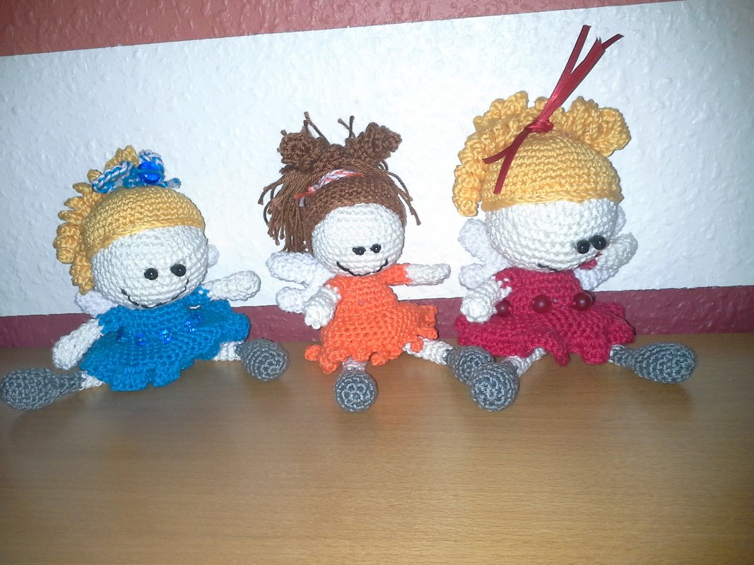 Schutzengelchen Mädls -- Häkelanleitung von Haekelkeks®