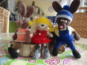 Wunderbare Anleitung,habe alles gut verstanden.
Sicher wird das Engelchen Emma noch Geschwister bekommen.