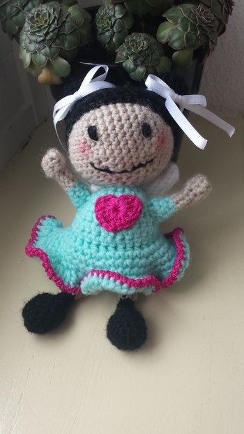 Vielen Dank für die tolle Anleitung! Nun habe ich einen hübschen Schutzengel für meine kleine Tochter <3