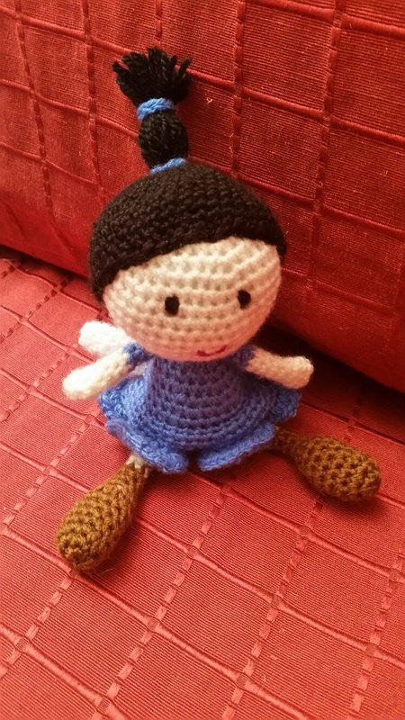 Schutzengelchen Mädls -- Häkelanleitung von Haekelkeks®