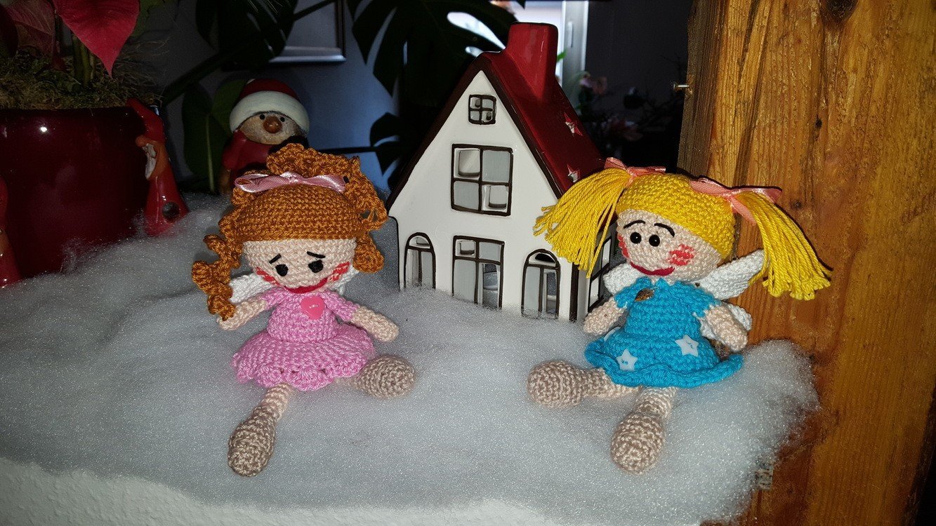 Schutzengelchen Mädls -- Häkelanleitung von Haekelkeks®