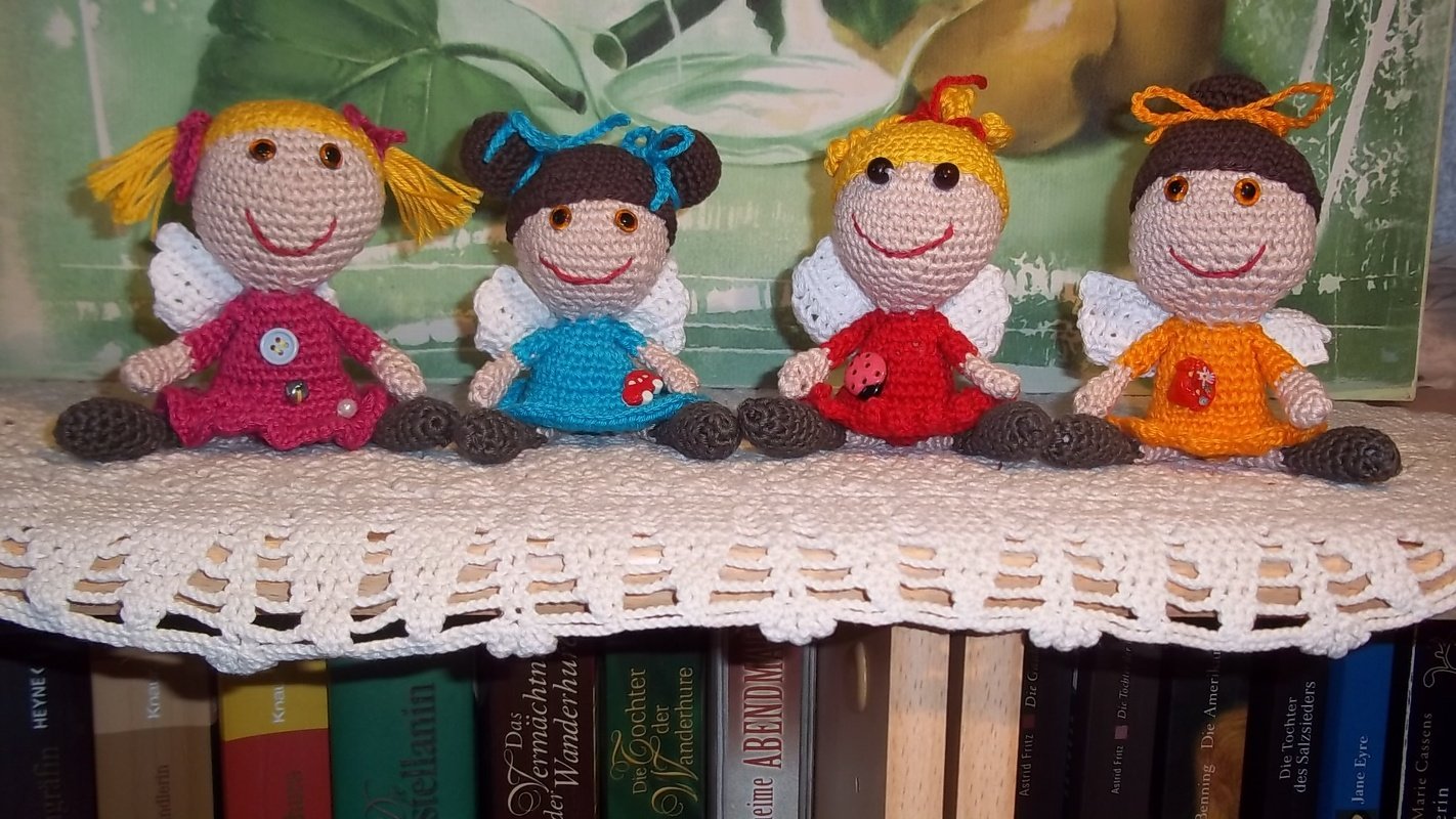 Schutzengelchen Mädls -- Häkelanleitung von Haekelkeks®