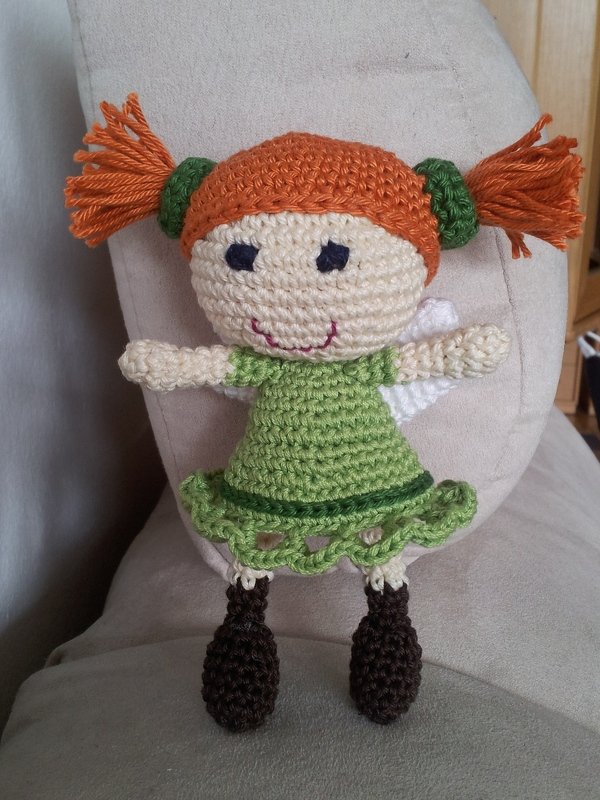 Schutzengelchen Mädls -- Häkelanleitung von Haekelkeks®