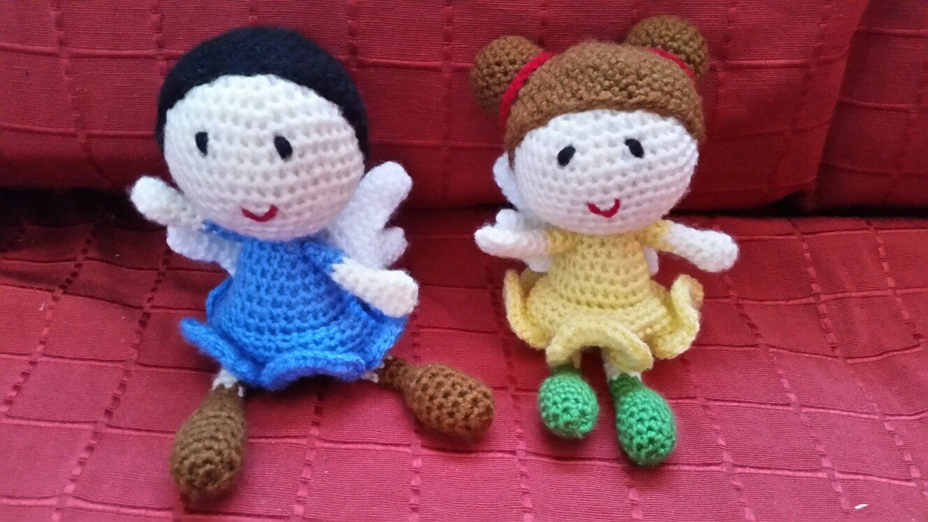 Schutzengelchen Mädls -- Häkelanleitung von Haekelkeks®