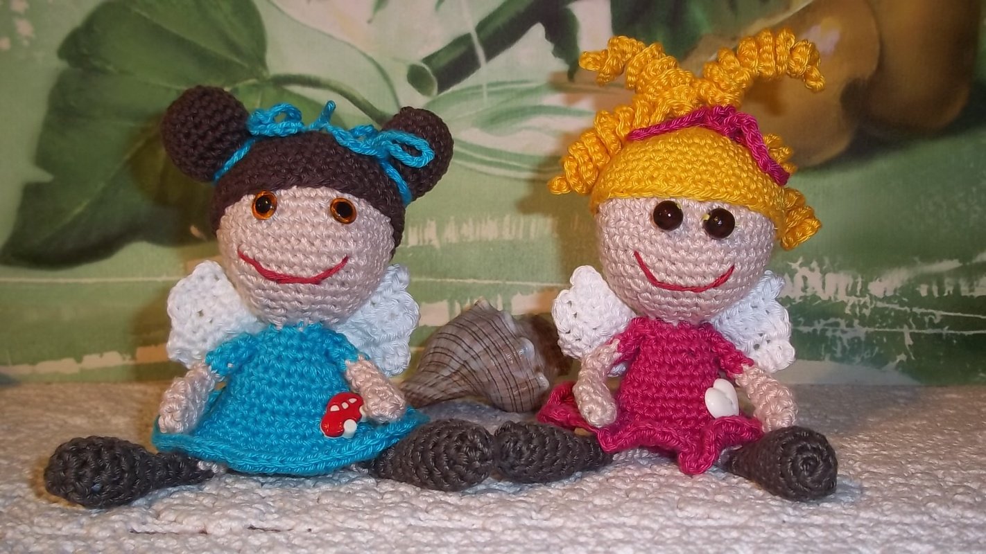 Schutzengelchen Mädls -- Häkelanleitung von Haekelkeks®