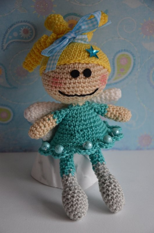 Schutzengelchen Mädls -- Häkelanleitung von Haekelkeks®