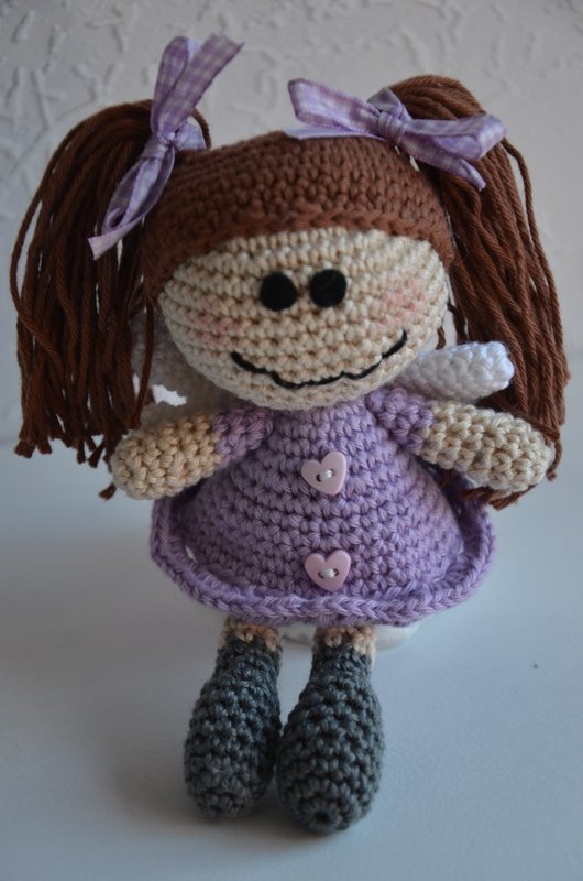 Schutzengelchen Mädls -- Häkelanleitung von Haekelkeks®