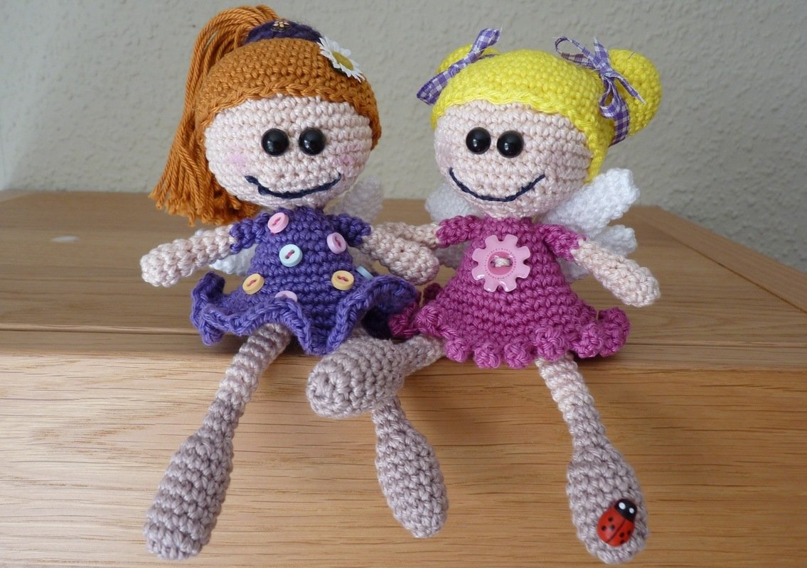 Schutzengelchen Mädls -- Häkelanleitung von Haekelkeks®