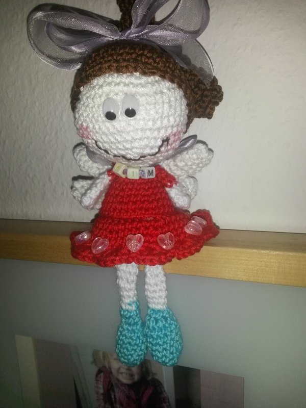 Schutzengelchen Mädls -- Häkelanleitung von Haekelkeks®