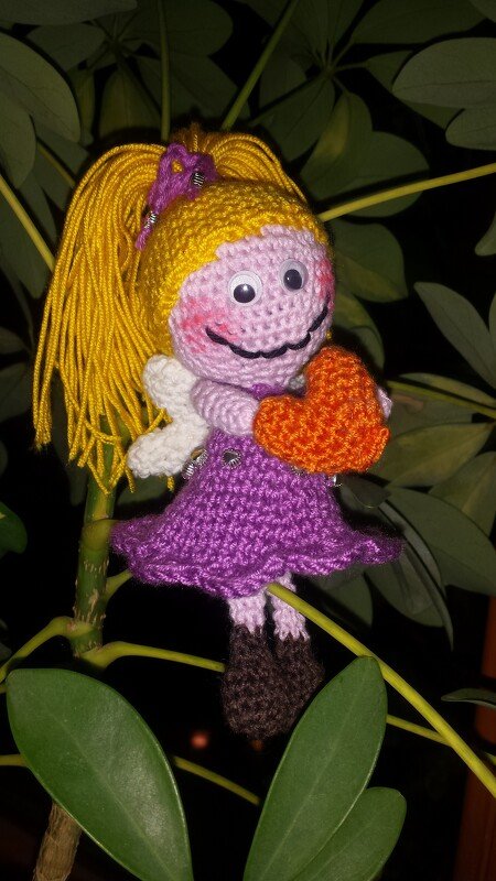 Schutzengelchen Mädls -- Häkelanleitung von Haekelkeks®