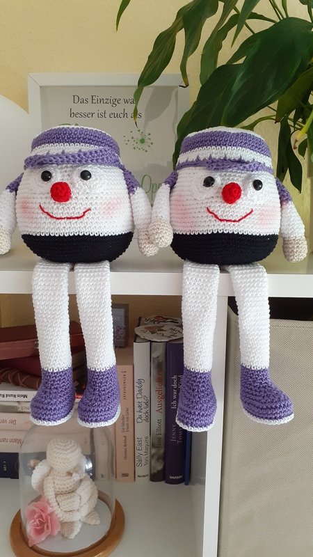 Häkelanleitung Jupp der Fußballfan