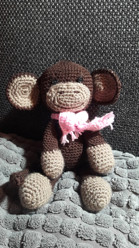 Häkelanleitung Äffchen