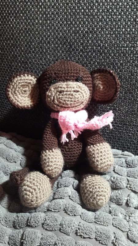 Häkelanleitung Äffchen