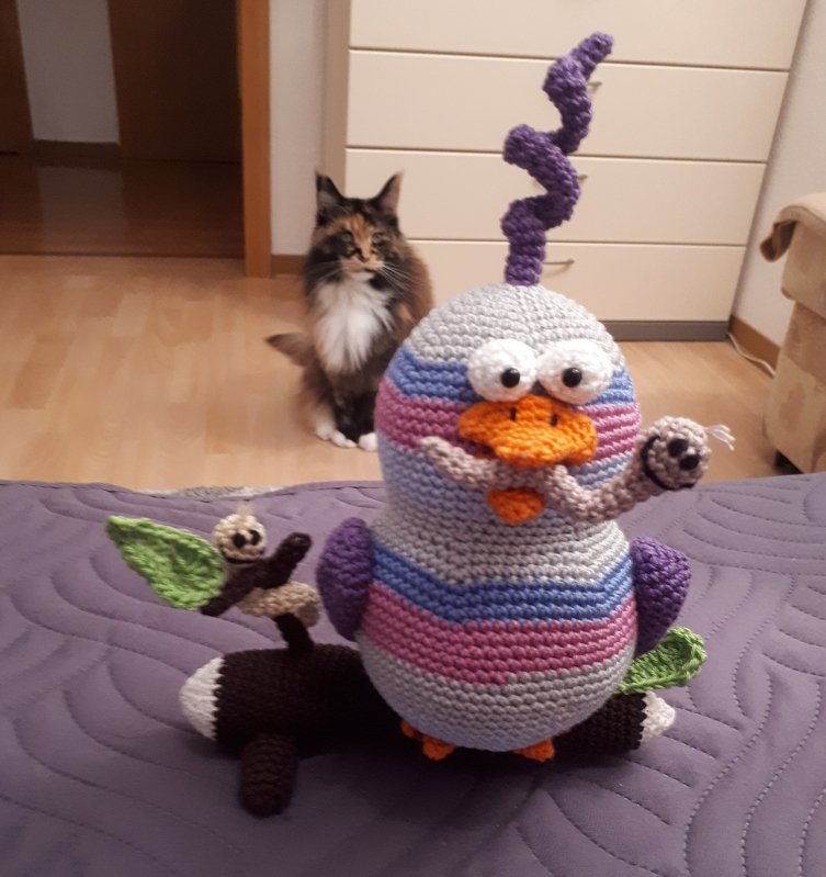 Vögelchen Vera -- Häkelanleitung von Haekelkeks®