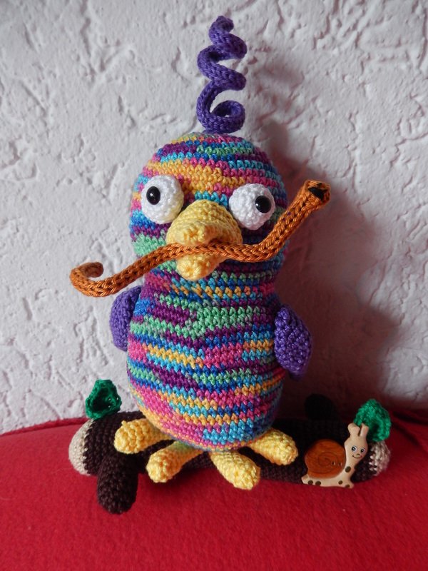 Vögelchen Vera -- Häkelanleitung von Haekelkeks®