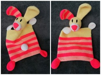 Tolle Anleitung, leicht verständlich, hat viel Spaß gemacht den Hasen zu häkeln :)