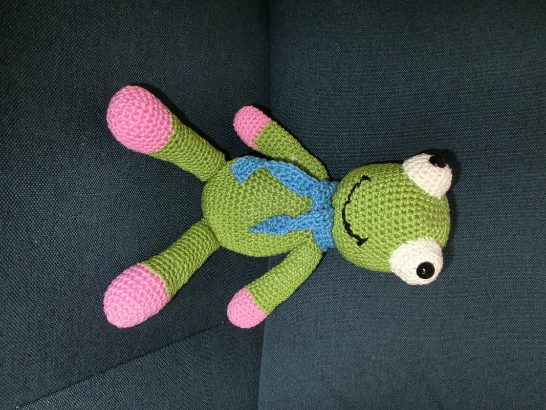 Häkelanleitung Fröschli