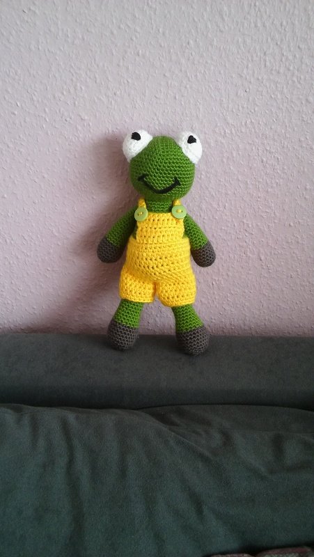 Häkelanleitung Fröschli