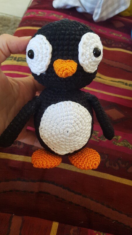 Häkelanleitung Pingu