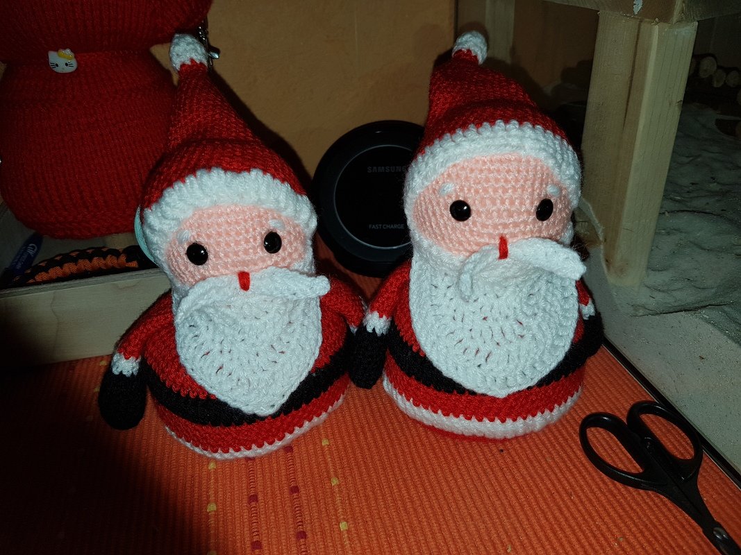 Häkelanleitung Weihnachts-Manni