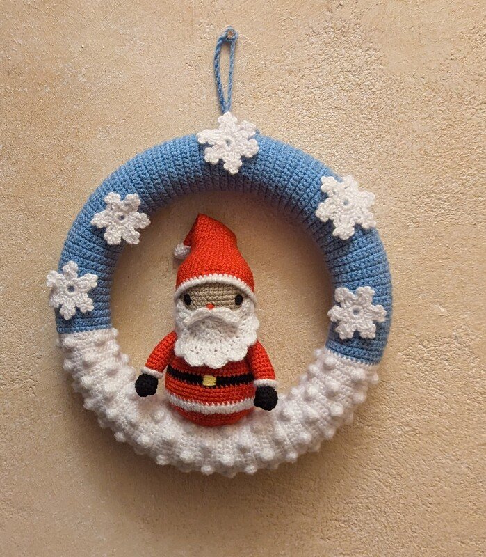 Häkelanleitung Weihnachts-Manni