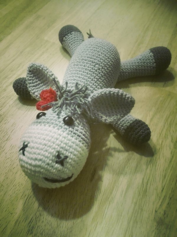 Häkelanleitung Eselchen