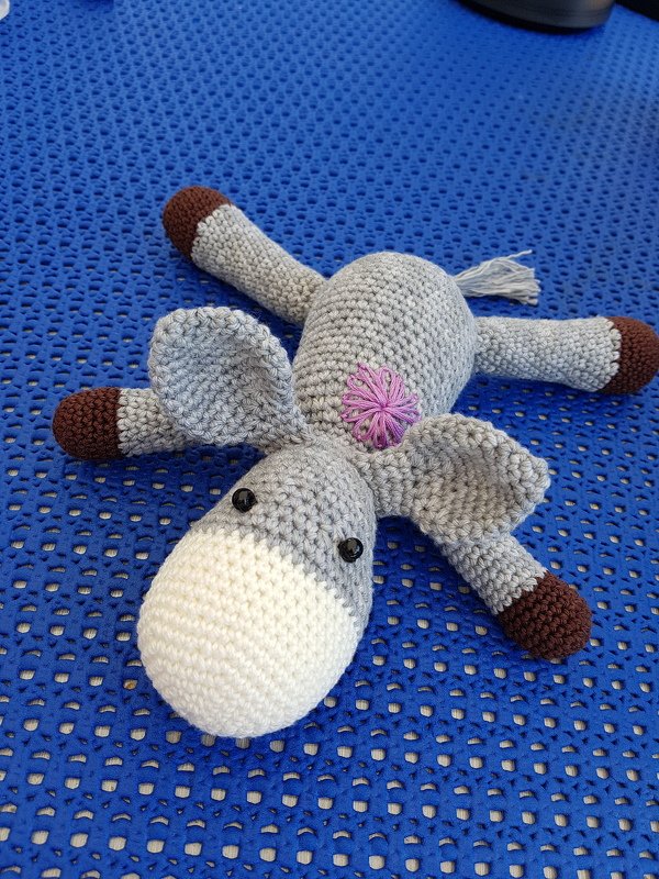 Häkelanleitung Eselchen