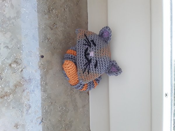 Anleitung Taschenbaumler Kater " Kleppi "