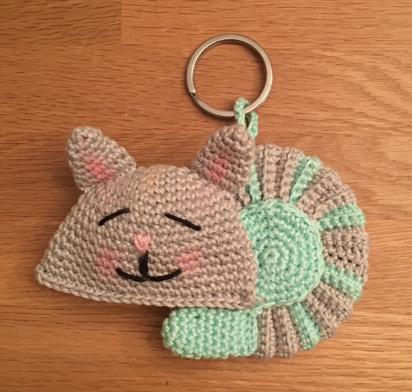 Anleitung Taschenbaumler Kater &quot; Kleppi &quot;