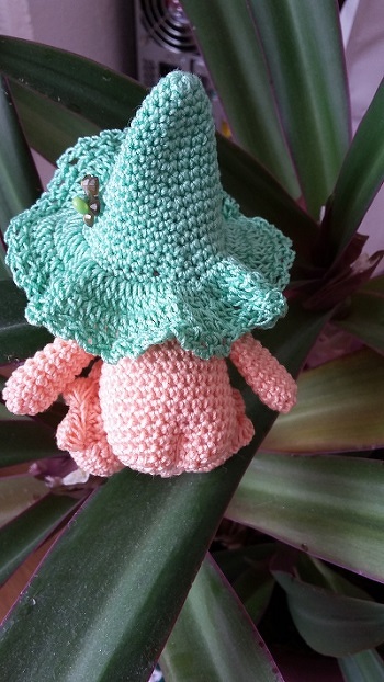 und die Rückansicht des Nackedei