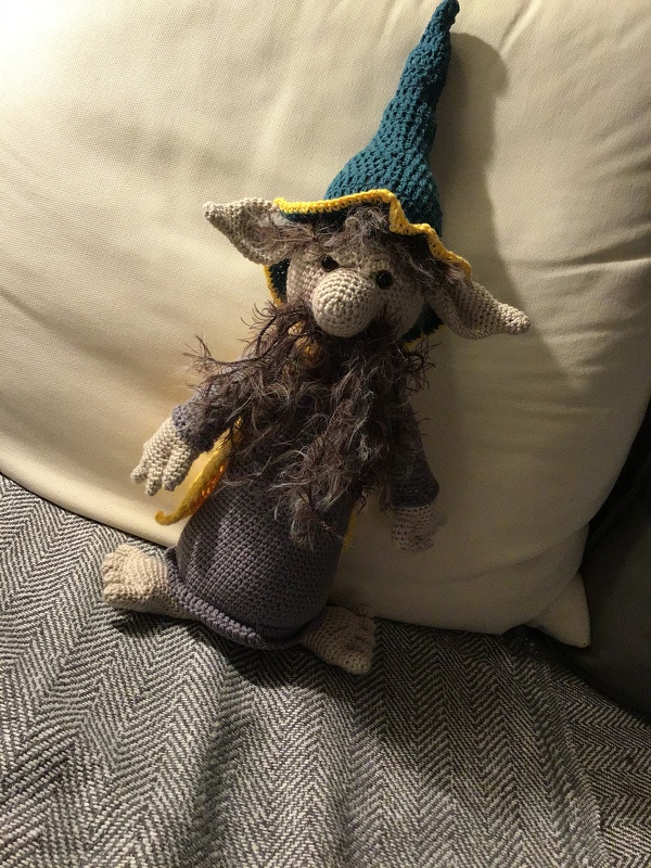 Häkelanleitung für Gabis großen und kleinen Waldmann