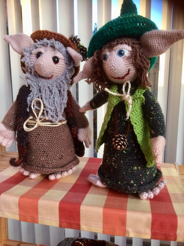 Häkelanleitung für Gabis großen und kleinen Waldmann