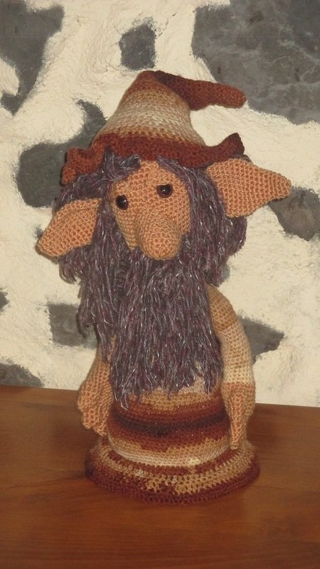 Häkelanleitung für Gabis großen und kleinen Waldmann