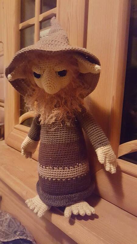 Häkelanleitung für Gabis großen und kleinen Waldmann