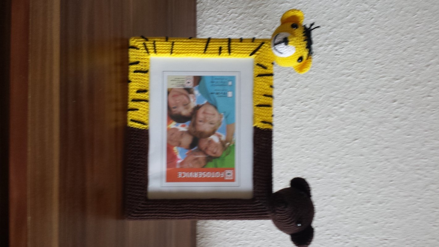 Bilderrahmen Giraffe 