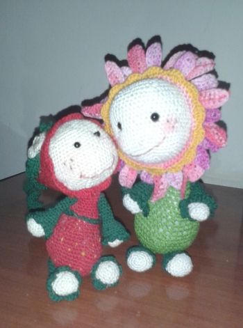 Blütentropfi war viel Arbeit, fühlt sich jetzt aber sehr wohl in der tropfifamlie